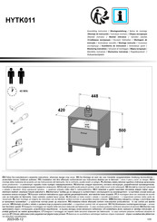 Forte HYTK011 Instrucciones De Montaje