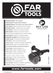 Far Tools REX 120B Manual De Instrucciones