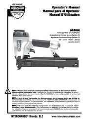 Interchange SP4016 Manual Del Operador