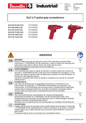 Desoutter SLC150-T320-C4Q Manual De Instrucciones