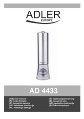 Adler europe AD 4433 Manual De Instrucciones