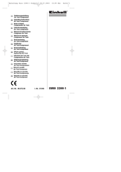 EINHELL Euro 2200-1 Manual De Instrucciones