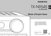 Onkyo TX-NR545 Manual De Instrucciones