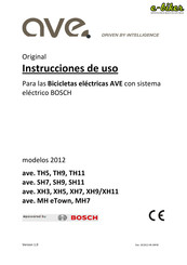 Bosch AVE XH7 Instrucciones De Uso