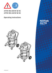 Nilfisk ATTIX 965-0H/M SD XC Manual De Instrucciones