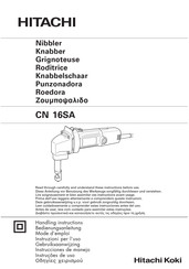 Hitachi CN 16SA Instrucciones De Manejo