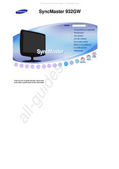 Samsung SyncMaster 932GW Manual De Instrucciones