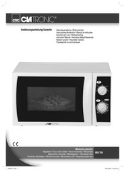 Clatronic MW 781 Instrucciones De Uso