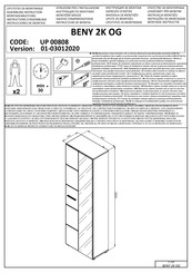 Forma Ideale UP 00808 Instrucciones De Montaje