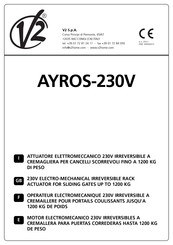 V2 AYROS-230V Instrucciones De Montaje