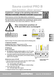 Sentiotec PRO B Serie Instrucciones De Montaje Y Uso