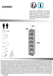 Forte CDKR801 Instrucciones De Montaje