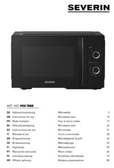 SEVERIN MW 7888 Instrucciones De Uso