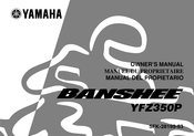 Yamaha BANSHEE YFZ350P 2001 Manual Del Propietário