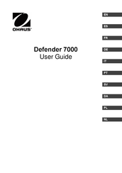 OHAUS Defender 7000 Guia Del Usuario