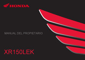 Honda XR150LEK 2022 Manual Del Propietário