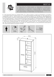 ML MEBLE BEST 03 Instrucciones De Montaje