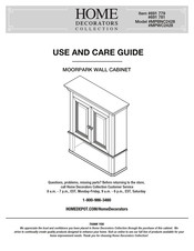 Home Decorators Collection MOORPARK MPBNC2428 Guía De Uso Y Mantenimiento
