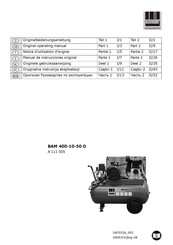 Schneider Airsystems A 111 005 Manual De Instrucciones Original