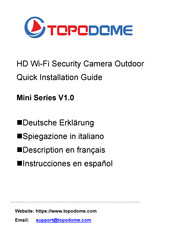 Topodome Mini Serie Manual De Instrucciones