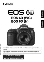 Canon EOS 6D N Manual De Instrucciones