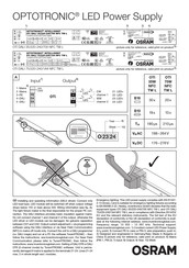 Osram OPTOTRONIC Manual De Instrucciones