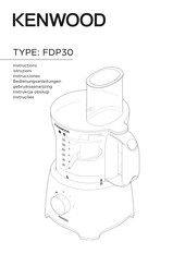 Kenwood MultiPro Compact FDP302SI Instrucciones