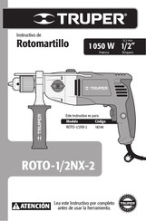 Truper ROTO-1/2NX2 Manual De Instrucciones