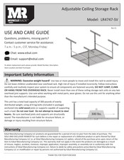 EDSAL Muscle Rack LR4747-SV Instrucciones De Montaje