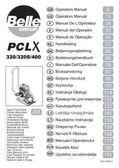 Belle Group PCLX320S Manual Del Operador