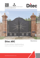 DITEC ARC Manual Tecnico