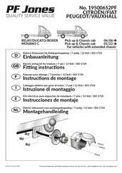 Pf Jones 19500652PF Instrucciones De Montaje