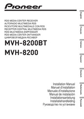 Pioneer MVH-8200BT Manual De Instalación