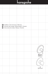 Hansgrohe E 04355 0 Serie Instrucciones De Montaje
