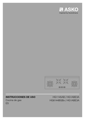 Asko HG1145AB Instrucciones De Uso