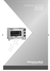 Kitchen Aid KCO273SS Instrucciones