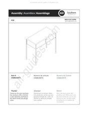 Southern Enterprises CK886300TX Instrucciones De Montaje