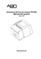 Aon PR-200 Manual Del Usuario