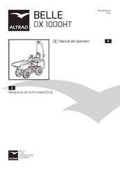 Altrad Belle DX 1000HT Manual Del Operador