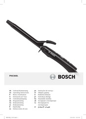 Bosch PHC949 Instrucciones De Uso