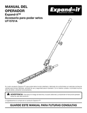 Expand-it UT15701A Manual Del Operador