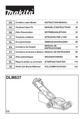 Makita DLM537Z Manual De Instrucciones