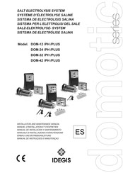 Idegis DOM-24 /PH /PLUS Manual De Instalación Y Mantenimiento