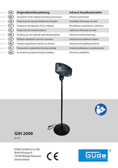 Gude 85179 Traducción Del Manual Original