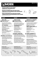 Moen T3431 Manual De Instrucciones