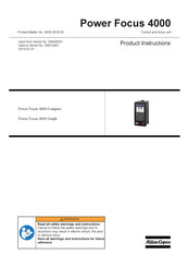 Atlas Copco Power Focus 4000 Serie Instrucciones Del Producto