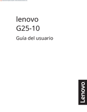 Lenovo G25-10 Guia Del Usuario