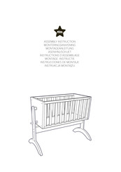 Kid's CONCEPT Bamboo crib 1000255 Instrucciones De Instalación Y Manejo