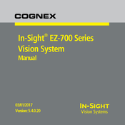 Cognex In-Sight EZ-700 Serie Manual