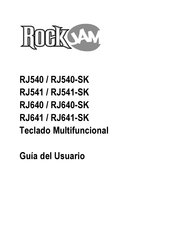 ROCK JAM RJ641-SK Guia Del Usuario